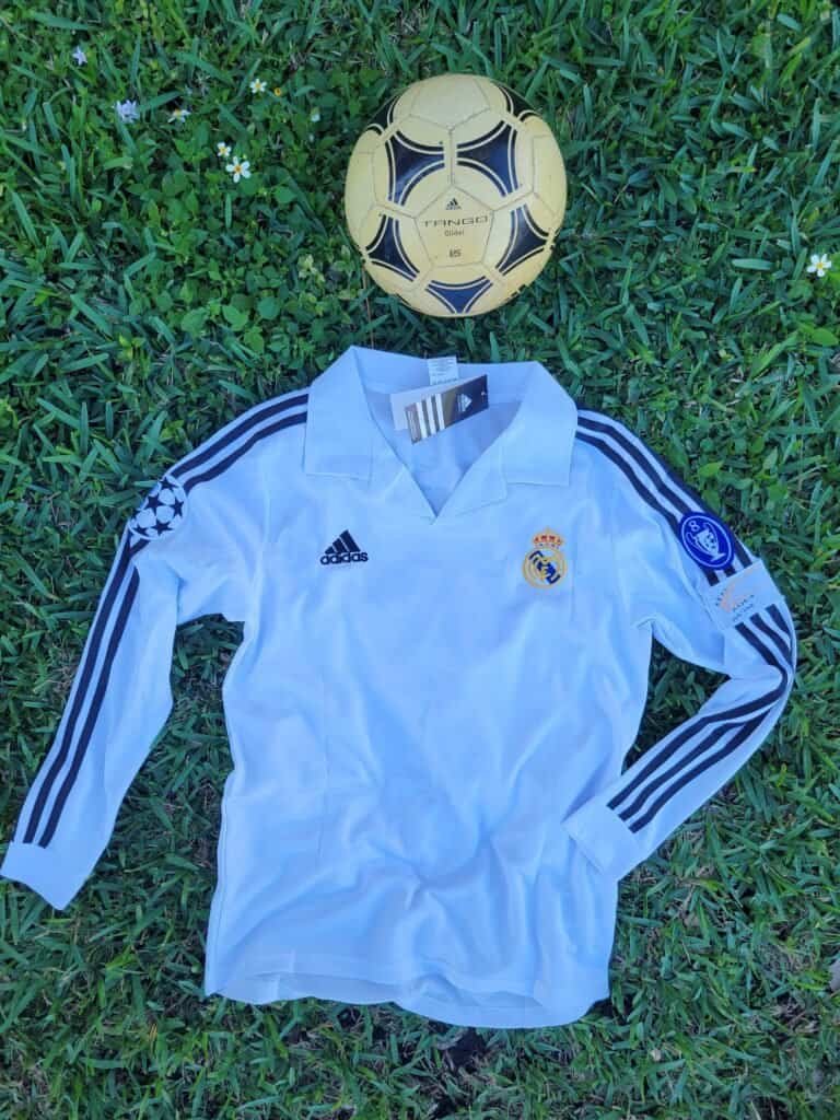 Real Madrid Home 01/02 Long Sleeves