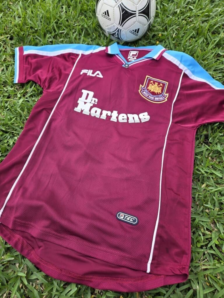 West Ham United Home Retro 01/02