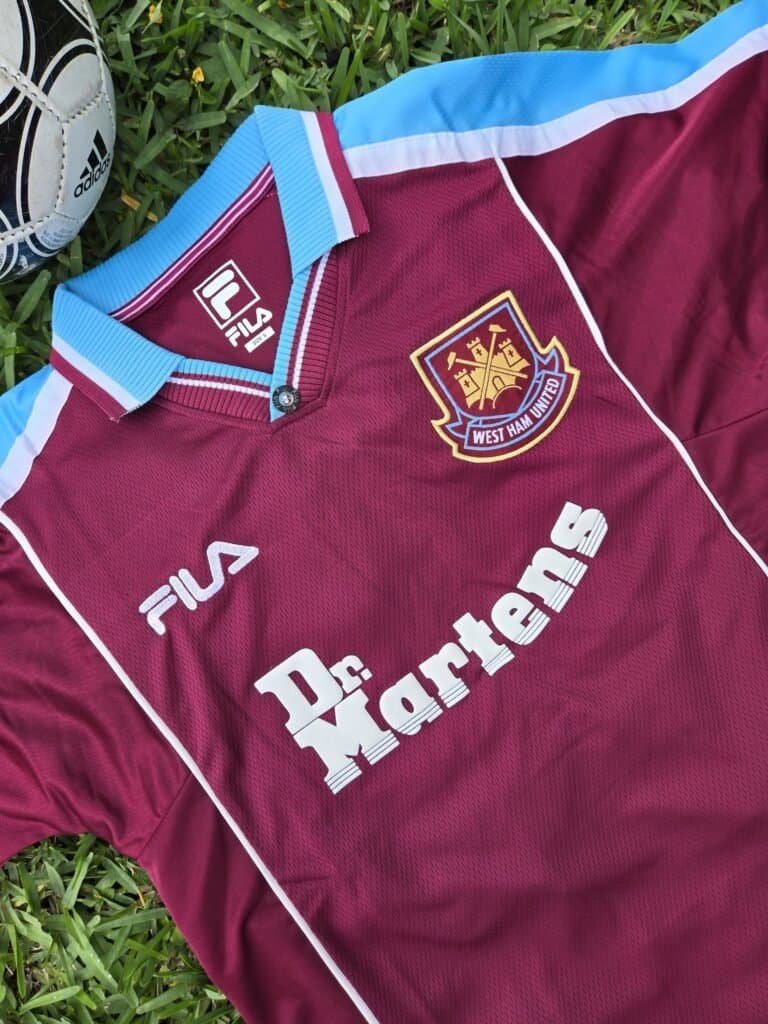 West Ham United Home Retro 01/02