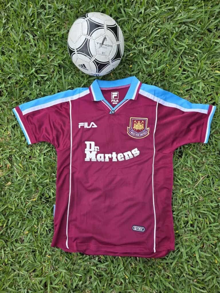 West Ham United Home Retro 01/02