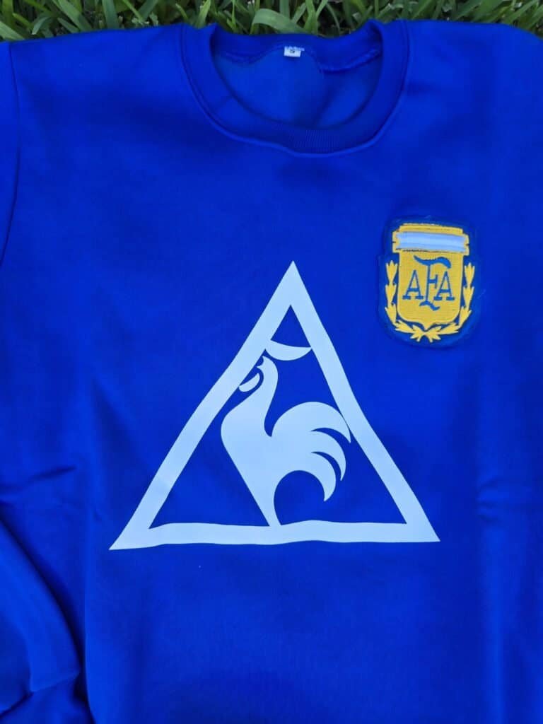 Argentina Sweater Lecoq Retro 90'S Blue