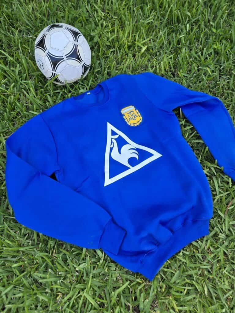 Argentina Sweater Lecoq Retro 90'S Blue