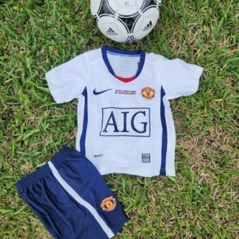 Kids Manchester United Away Retro 08/09