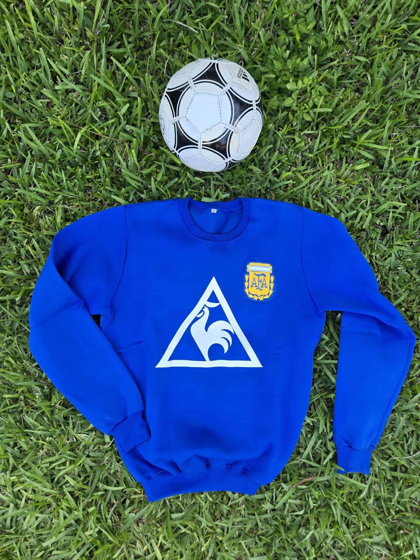 Argentina Sweater Lecoq Retro 90'S Blue