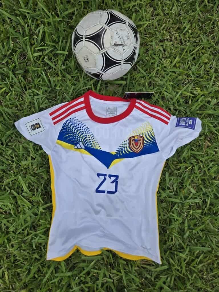 Kids Venezuela Away Just Jersey