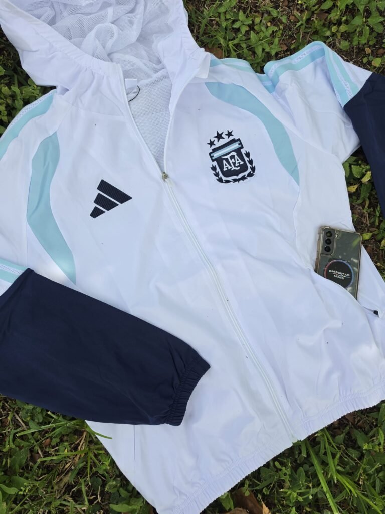 Argentina White Windbreaker 25/26