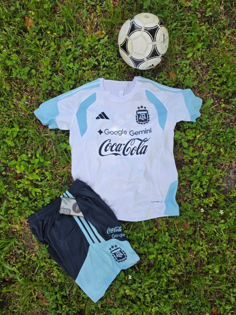 Argentina Training White T-Shirt Kit 25/26