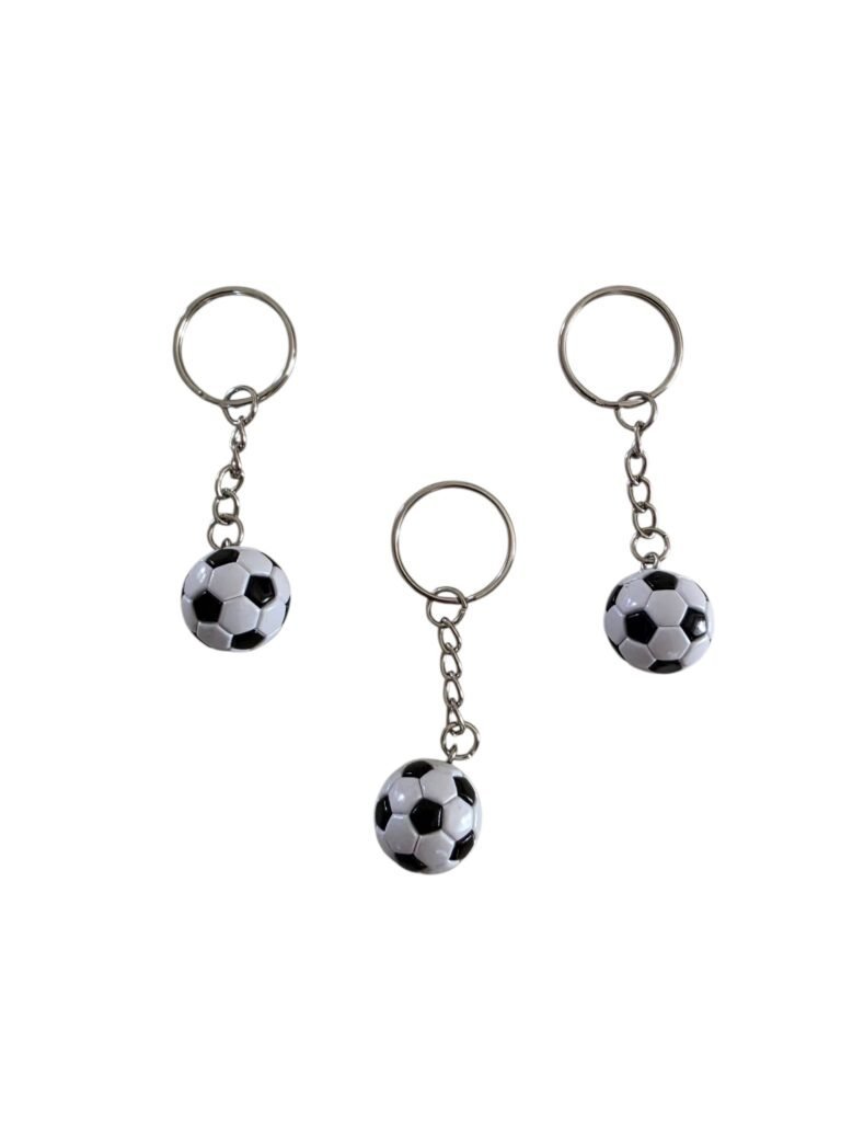 Classic Soccer Ball Keychain