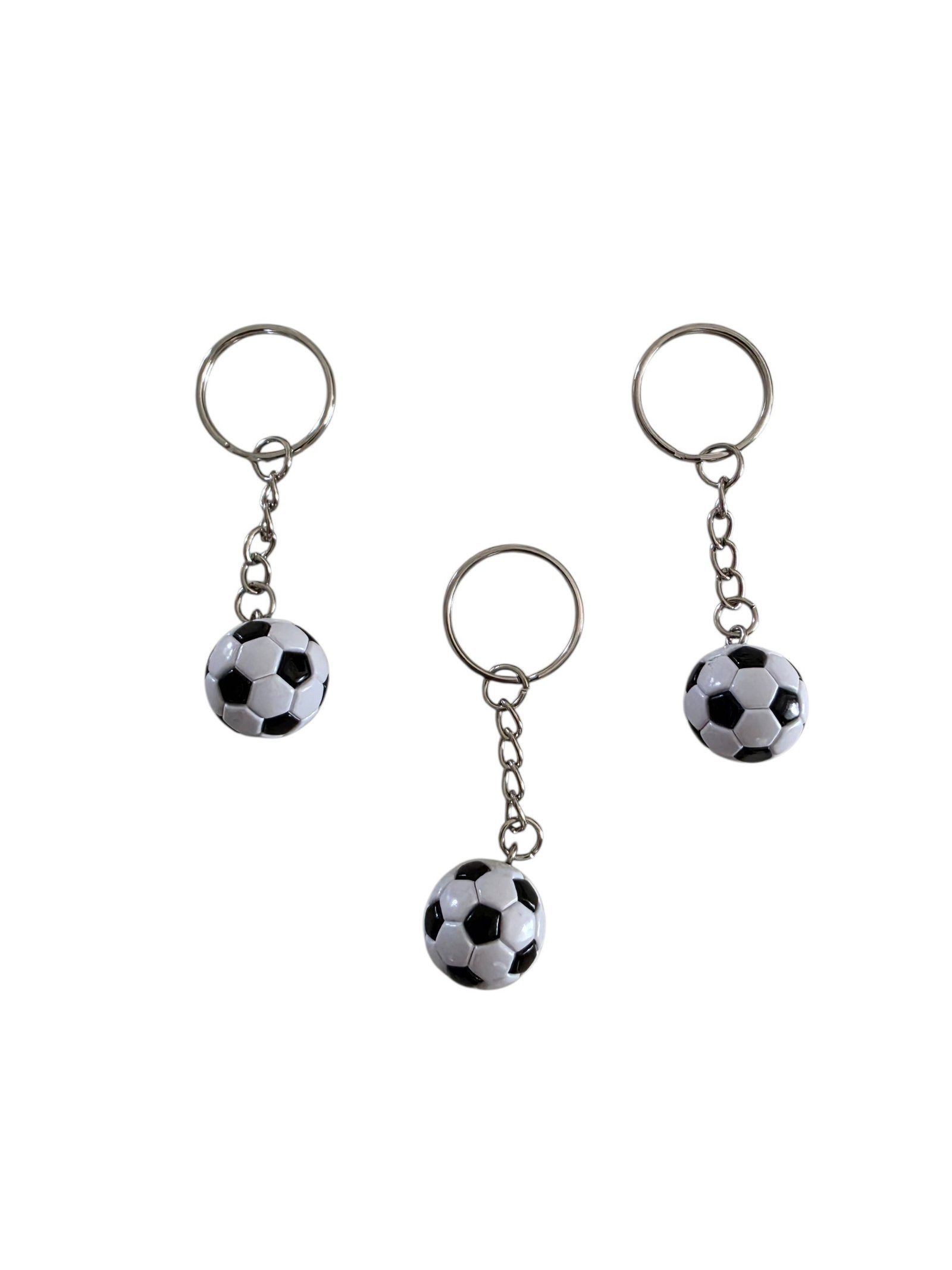 Classic Soccer Ball Keychain