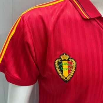 Retro 1990 Belgium Home Jersey