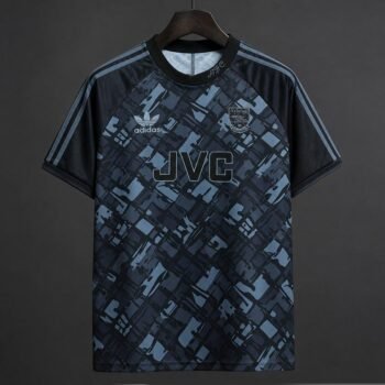 Retro 90/92 Arsenal Blackout Black Jersey