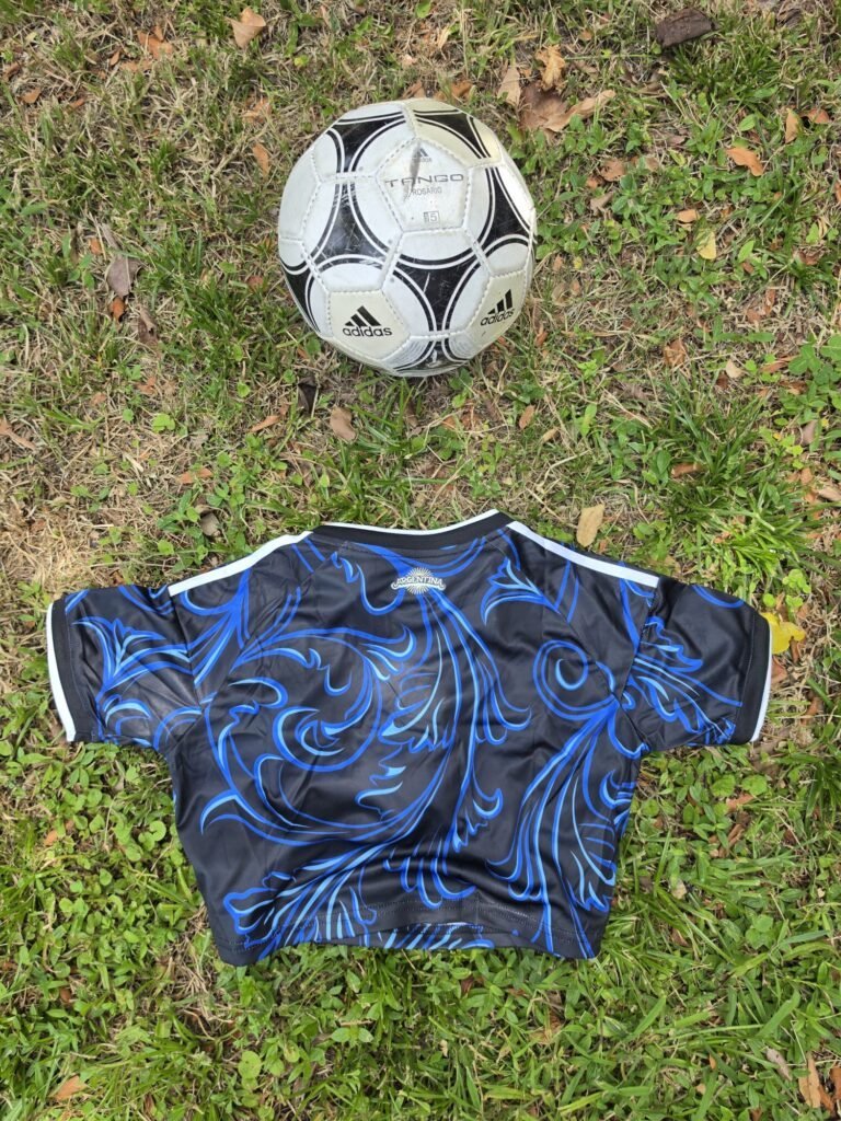 Argentina Woman Crop Top Away 25/26