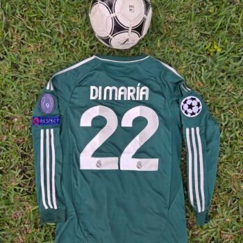 Real Madrid 3rd Kit 12/13 Retro Long Sleeves - Image 5