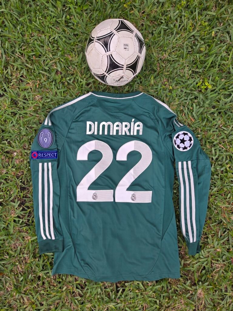 Real Madrid 3rd Kit 12/13 Retro Long Sleeves