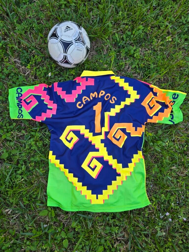 Mexico Goalkeeper Jorge Campos 95'
