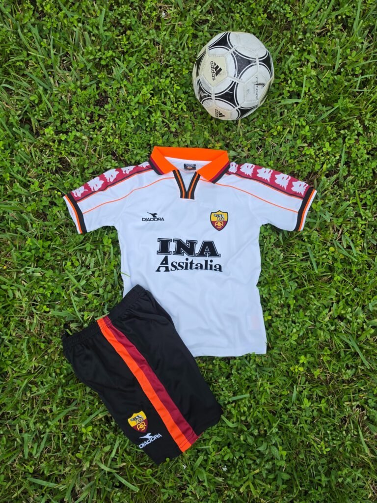 Kids Roma Away Retro 98/99