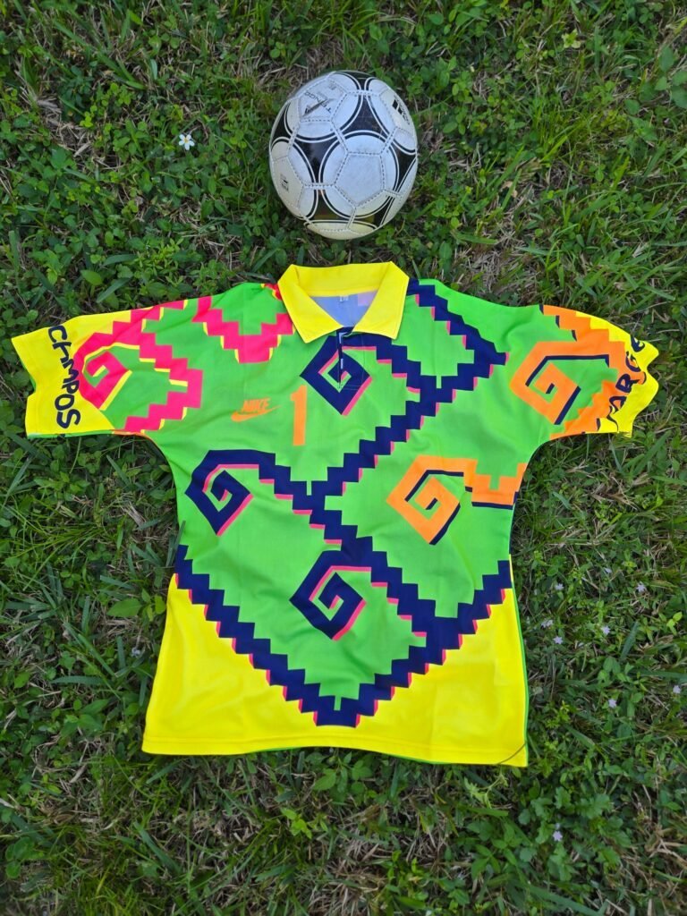 Mexico Goalkeeper Jorge Campos 95'