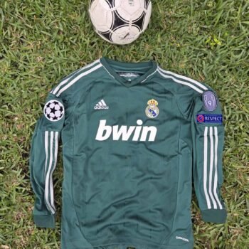 Real Madrid 3rd Kit 12/13 Retro Long Sleeves