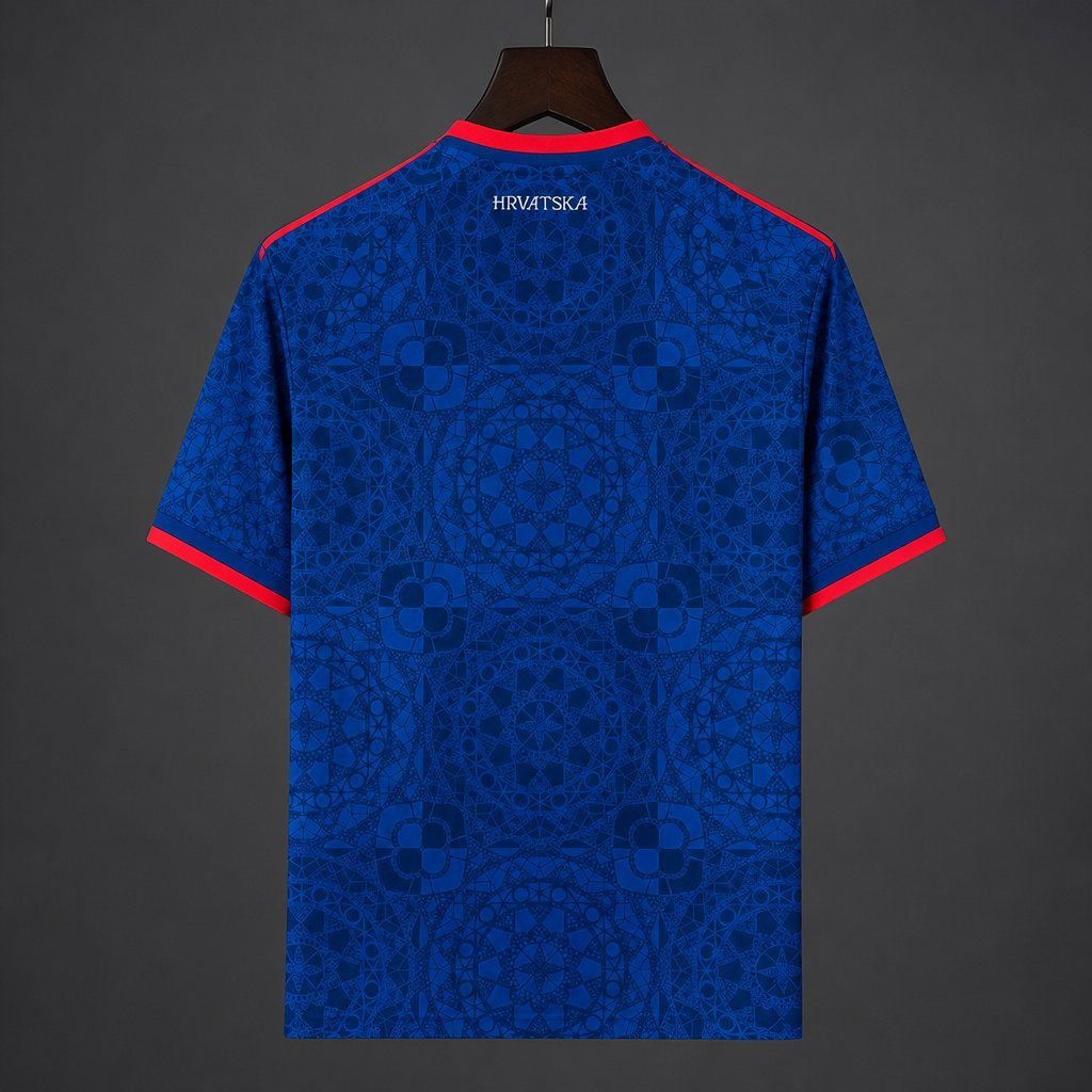 2027 Croatia Away Navy Blue Jersey