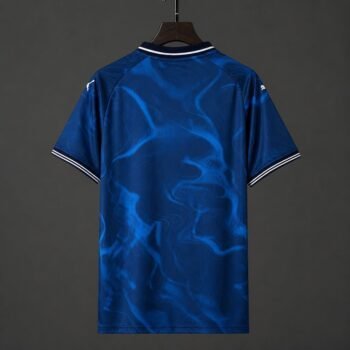 2026 Portugal Navy Blue with Blue Flame Pattern Away Jersey