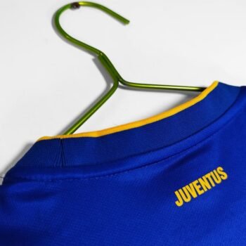 Retro 14/15 Juventus Royal Blue with Yellow Accents Away Jersey