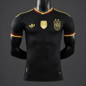 Player Version 2026 Spain Away Black Jersey