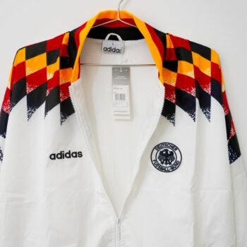 Retro 1994 Germany White Full Zipper Jacket
