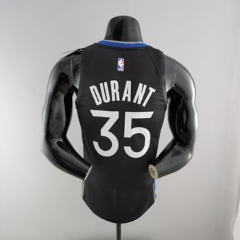 2020 DURANT #35 Warriors City Edition Black & Grey NBA Jersey