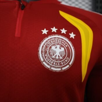 Player Version 2026 Germany Away Red Long Sleeve Jersey