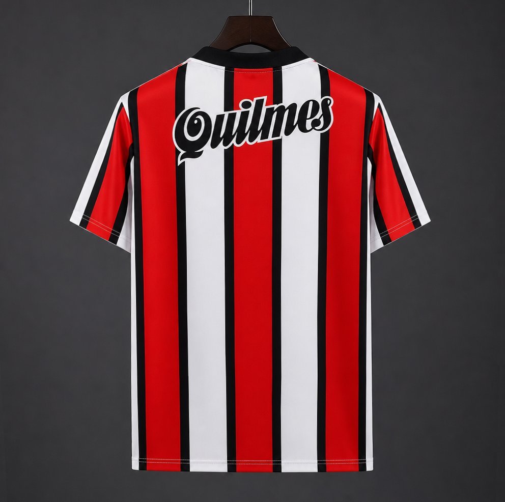 Retro 99/00 River Plate Third Red/White Stripes Jersey