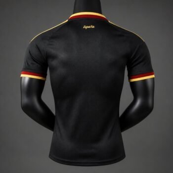 Player Version 2026 Spain Away Black Jersey