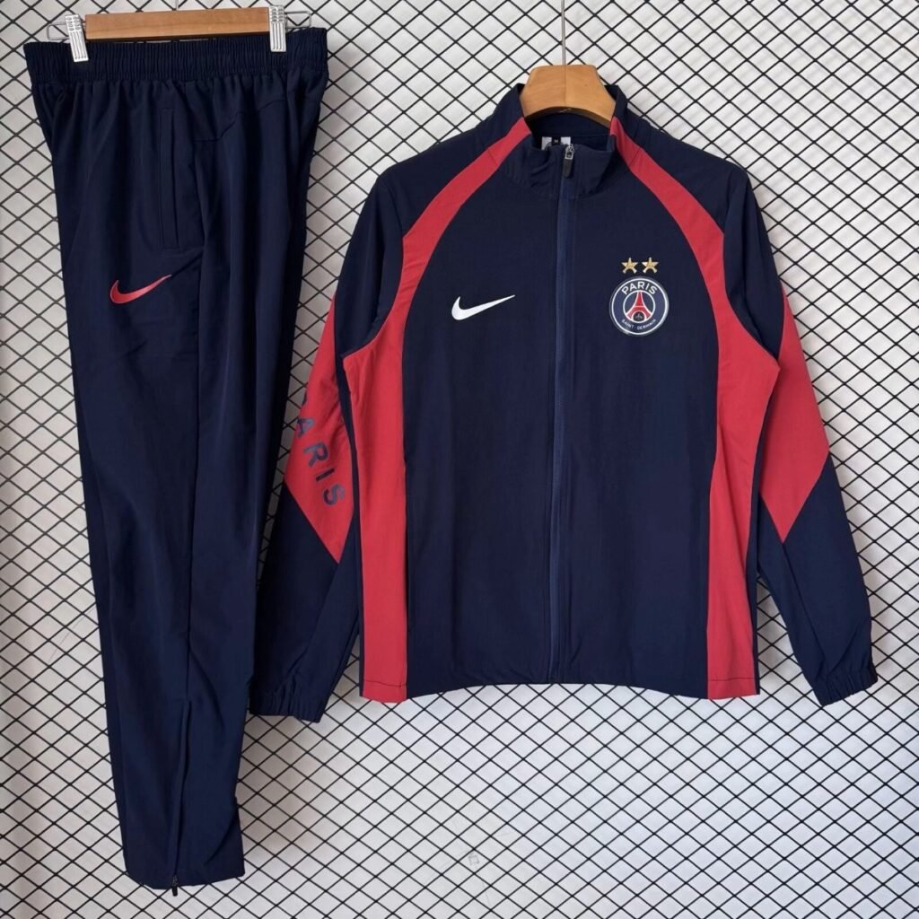 26/27 PSG Navy Blue & Red Training Tracksuit