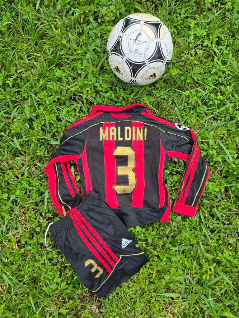 Kids Milan Home Retro 06/07 Long Sleeves