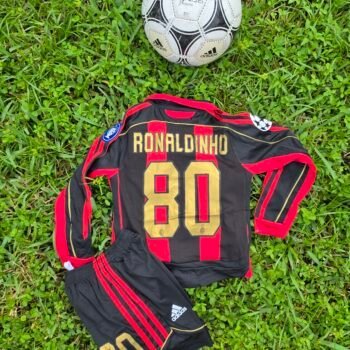 Kids Milan Home Retro 06/07 Long Sleeves - Image 3