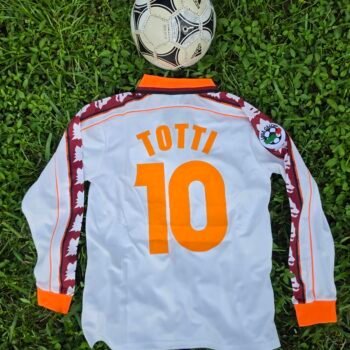 Roma Away Retro 98/99 Long Sleeves - Image 2