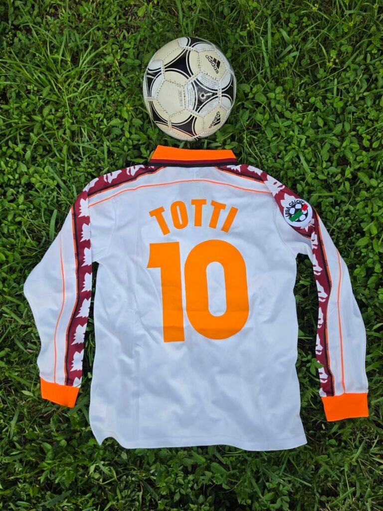 Roma Away Retro 98/99 Long Sleeves