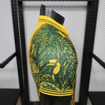 Player Version 2026 Brazil National Team Home Tropical Pattern Jersey