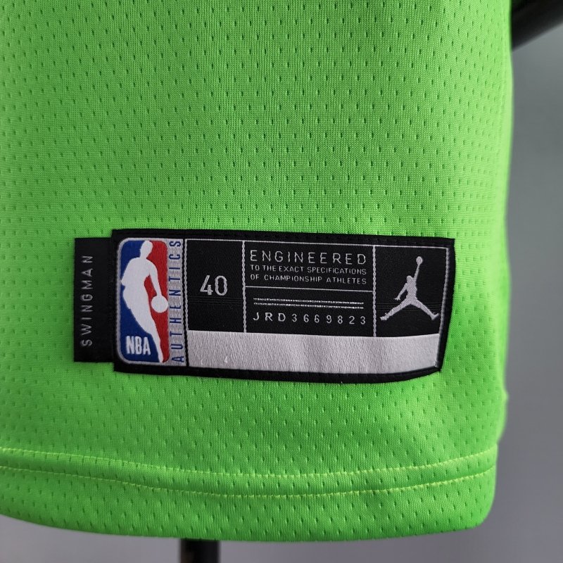 Minnesota Timberwolves Wiggins#22 Air Jordan NBA Jersey Blue