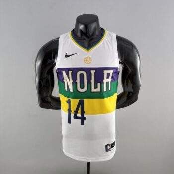 2018 New Orleans Pelicans INGRAM #14 Urban Edition White NBA Jersey