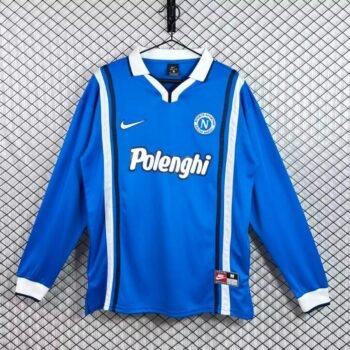 Retro 97/98 Napoli Home Long Sleeve Jersey