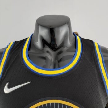 2022 75th Anniversary KUMINGA #00 Warriors City Edition Black NBA Jersey