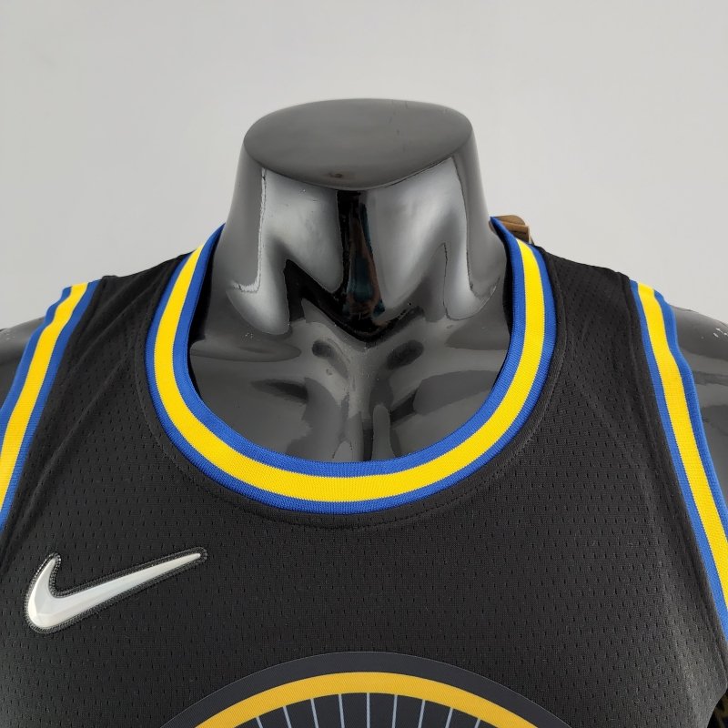 2022 75th Anniversary KUMINGA #00 Warriors City Edition Black NBA Jersey