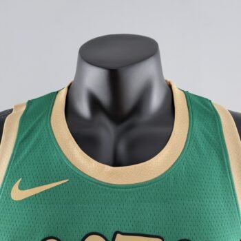 2020 BROWN#7 Boston Celtics City Edition Green NBA Jersey