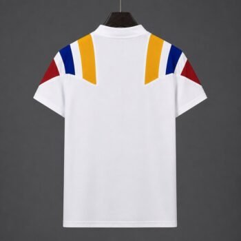 2026 Colombia White EQT Tricolor Casual Retro T-Shirt
