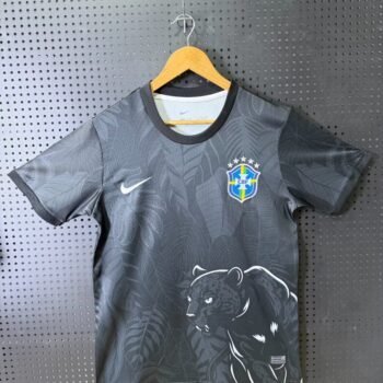 2026 Brazil Black Jaguar Special Jersey