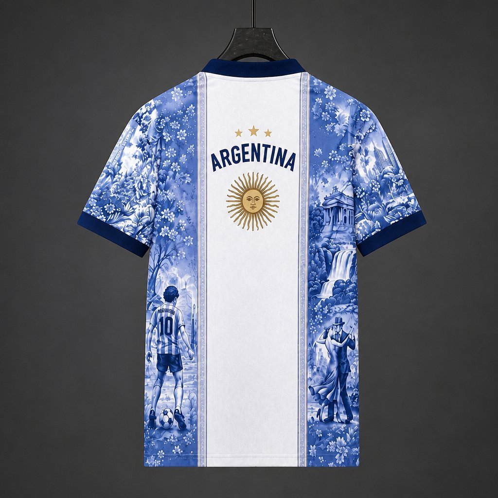 2026 Argentina Special Edition Polo Collar Jersey