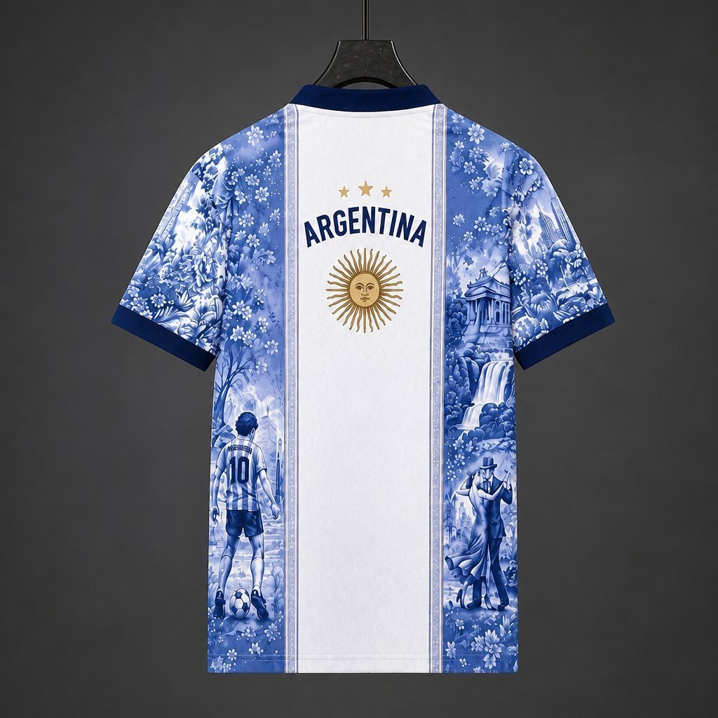 2026 Argentina Special Edition Polo Collar Jersey