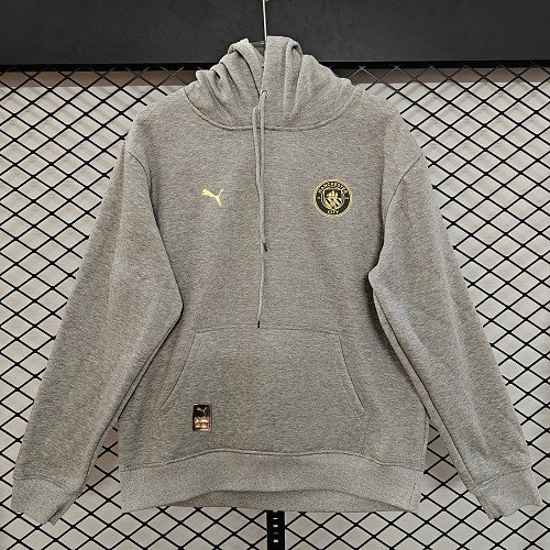 26/27 Manchester City FC Away Black Hoodie 9 Colors