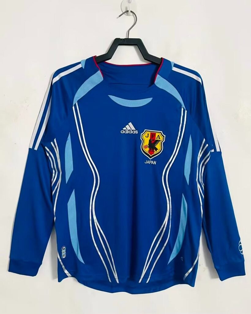 Retro 2006 Japan Home Long Sleeve Jersey