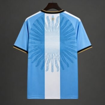 2026 Argentina x Messi Home Light Blue/White Jersey